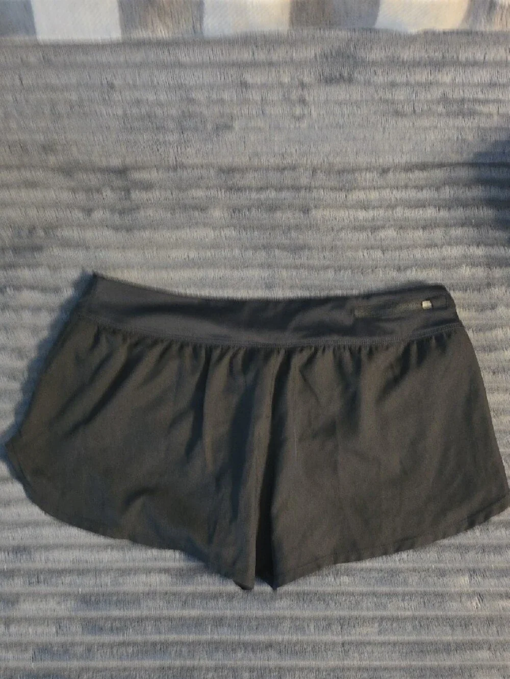 Nike Black Women's Lightweight Training Shorts with White Swoosh